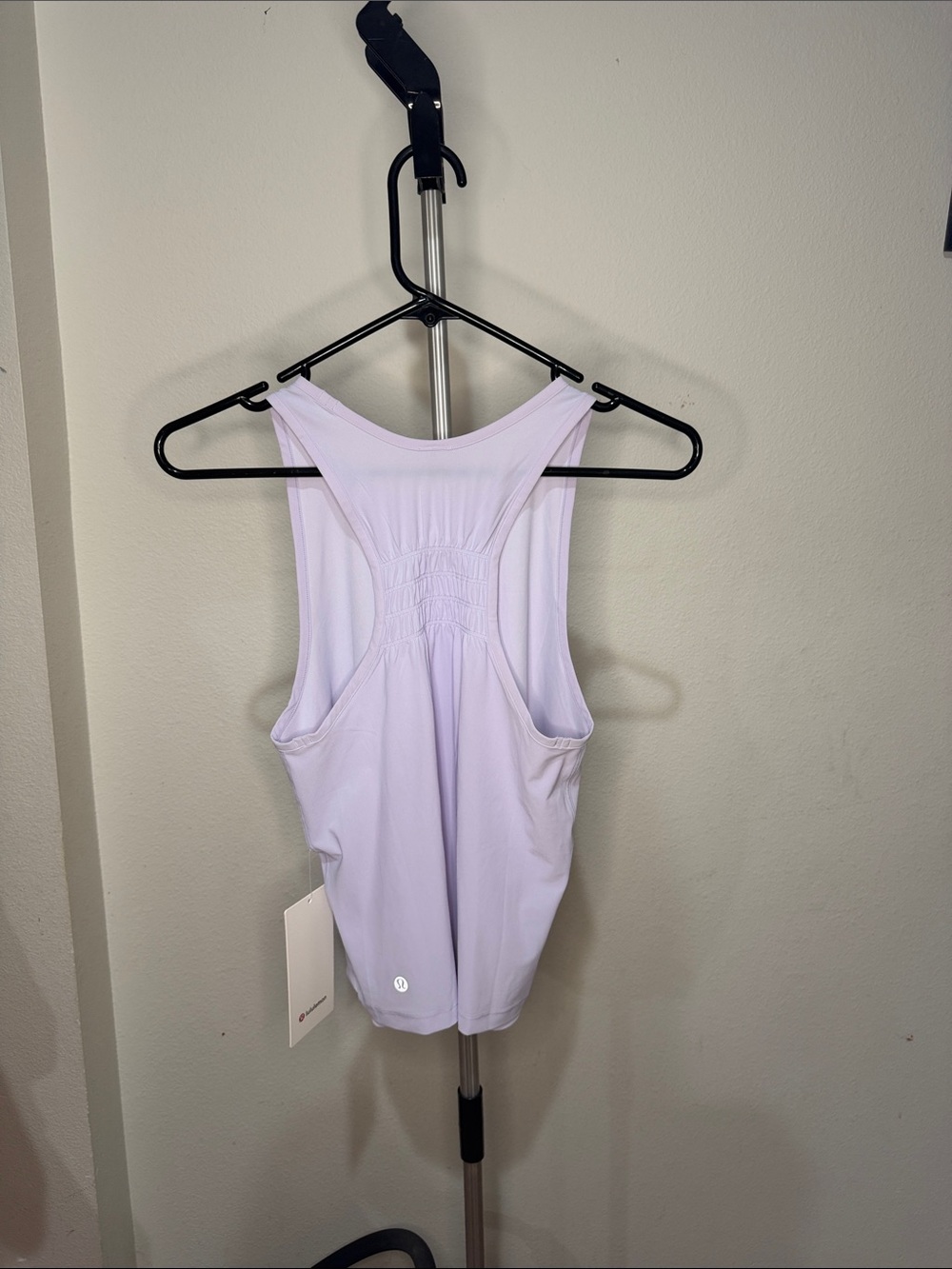 Lululemon Ruched Racerback Lavender Women's Tank Top- NWT - Picture 2 of 7